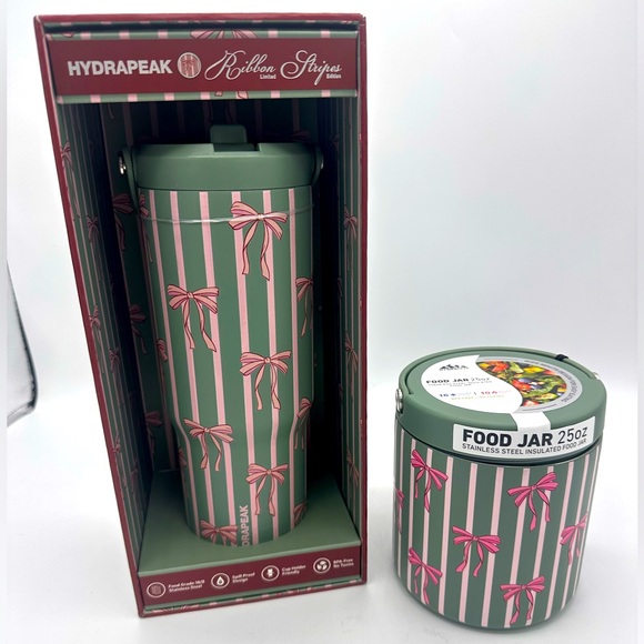 Hydrapeak Ribbon Stripe Nomad 32oz Tumbler  with 25oz Food Jar - Picture 1 of 2